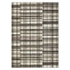 Farmhouse Plaid Area Rugs for Living Room Bedroom, Low Pile Non-Slip Modern Soft Faux Wool Carpet - 3 of 4