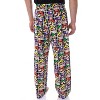 Seven Times Six Nintendo Men's Mario and Villains Grid Soft Touch Cotton Pajama Pants Multicoloured - 4 of 4