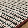 Colonial Mills North Pole Multi Stripe Holiday Rug Braided Rug, Holiday Multi 42" x 66", Rectangle Shape - 2 of 4