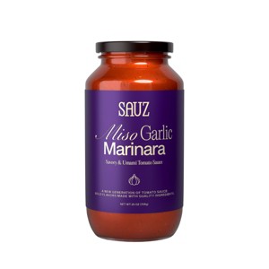 Sauz Miso Garlic Marinara Savory and Umami Tomato Sauce - 25oz - 1 of 4