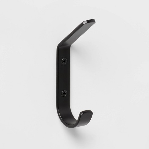 Modern Farmhouse Coat Hook, Iron Metal Coat Hooks, Black Modern