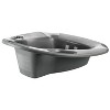 McKesson Stackable Bedpan 15 L Inch Plastic Graphite 50 per Case 56-80245 - 3 of 4