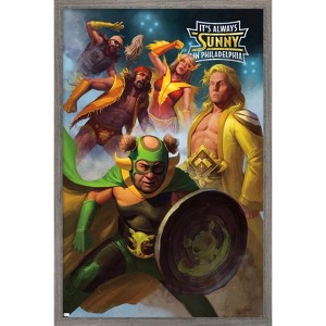Trends International It's Always Sunny in Philadelphia - Season 14 One Sheet Framed Wall Poster Prints - 1 of 4