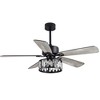 Airsurfer 52" Ceiling Fan with Light Kit, 5 Blades, Reversible Motor for Indoor Use - 3 of 4