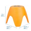 ECR4Kids Ayana Stool Set, 4-Pack - 2 of 4