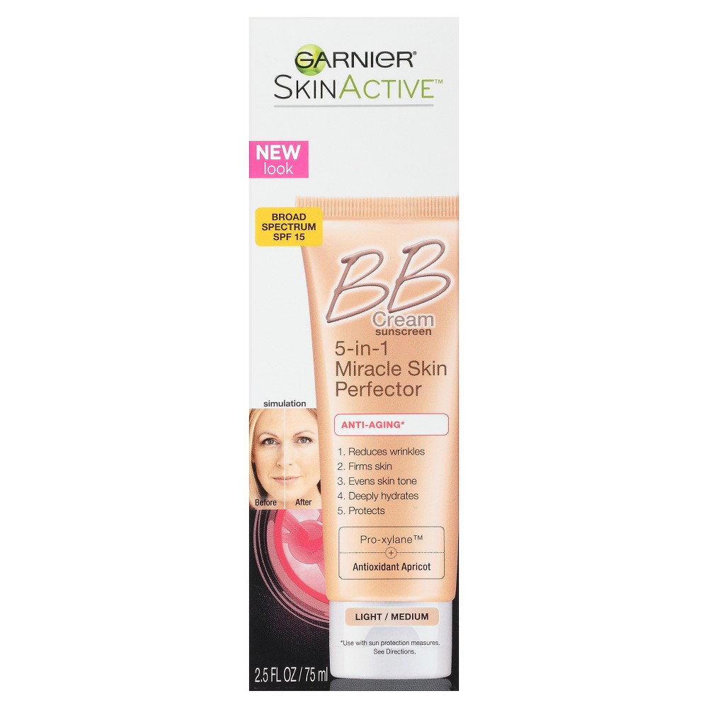 UPC 603084401338 product image for Garnier SkinActive BB Cream Anti-Aging Face Moisturizer - Light/Medium - 2.5 fl  | upcitemdb.com