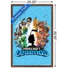 Trends International Minecraft: Legends - Blue Framed Wall Poster Prints - 3 of 4