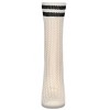 Memoi Women's Pointelle Knit Striped Crew Socks - 2 of 4