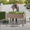 Best Choice Products 48x24x30in Elevated Galvanized Metal Garden Bed w/ Corner Protectors - 3 of 4