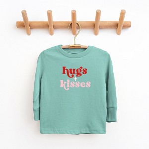 The Juniper Shop Hugs And Kisses Toddler Long Sleeve Tee - 1 of 3