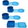 Silipint: Silicone Go Go Bowls: Set Of 4: Deep Pool - Sizes: 10, 20, 30 oz - 4 of 4