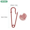 Unique Bargains Spring Lock Blanket Bulk Pins Fashion Clothes Sewing 60 Pcs - 3 of 4