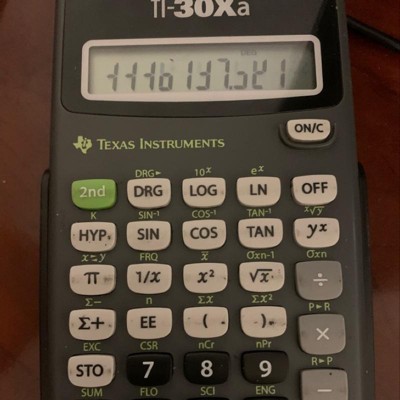 Calcolatrice scientifica Texas Instruments TI 30 Xa - 395561