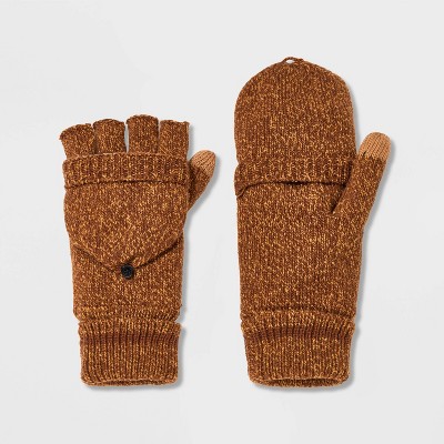 cashmere convertible gloves