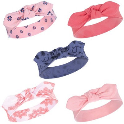 Yoga Sprout Baby And Toddler Girl Cotton Headbands 5pk, Free Spirit, 0 ...
