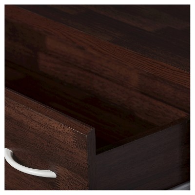 Maison Oak Brown Modern Chic 4-Drawer Storage Chest