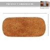 Waterford Tufted Bath Rug, Extra Soft and Absorbent, Non-Slip Plush Bath Carpet, Machine Wash, bath rug for Bathroom, 10x22 Tank Cover, Terracotta - 3 of 4
