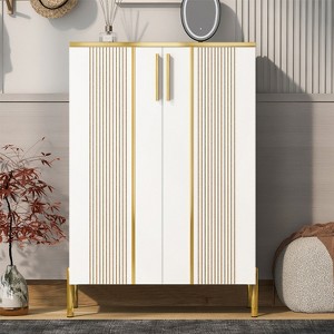 Hommoo Shoe Cabinet with Doors - 1 of 4