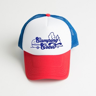 Simply Sage Market Camping Crew Adult Foam Trucker Hat