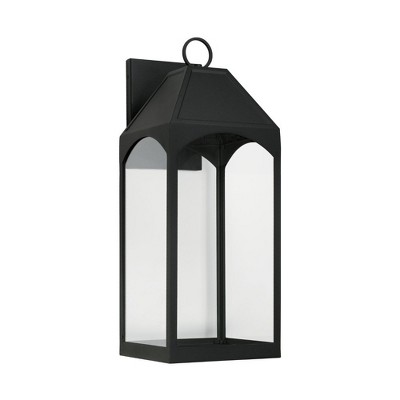 Capital Lighting Burton 1 - Light Wall Light in  Black