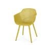 Set of 2 Lotus Dining Chair,yellow-Christopher Knight Home - 4 of 4