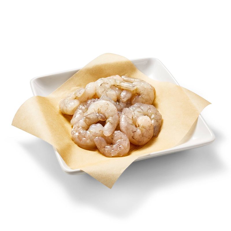 Large Tail-Off, Peeled, Deveined Raw Shrimp - Frozen - 41-50ct/lb - 2lbs - Good &#38; Gather&#8482;, 3 of 5