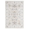 Machine Washable Vintage Rustic Floral Vintage Rug | Non-Slip Soft Low-Pile Carpet | Distressed Oriental Design – Traditional Indoor Floor Cover - 3 of 4