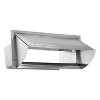 Lambro® 3.25-In. x 10-In. Aluminum Wall Cap in Silver - 2 of 4