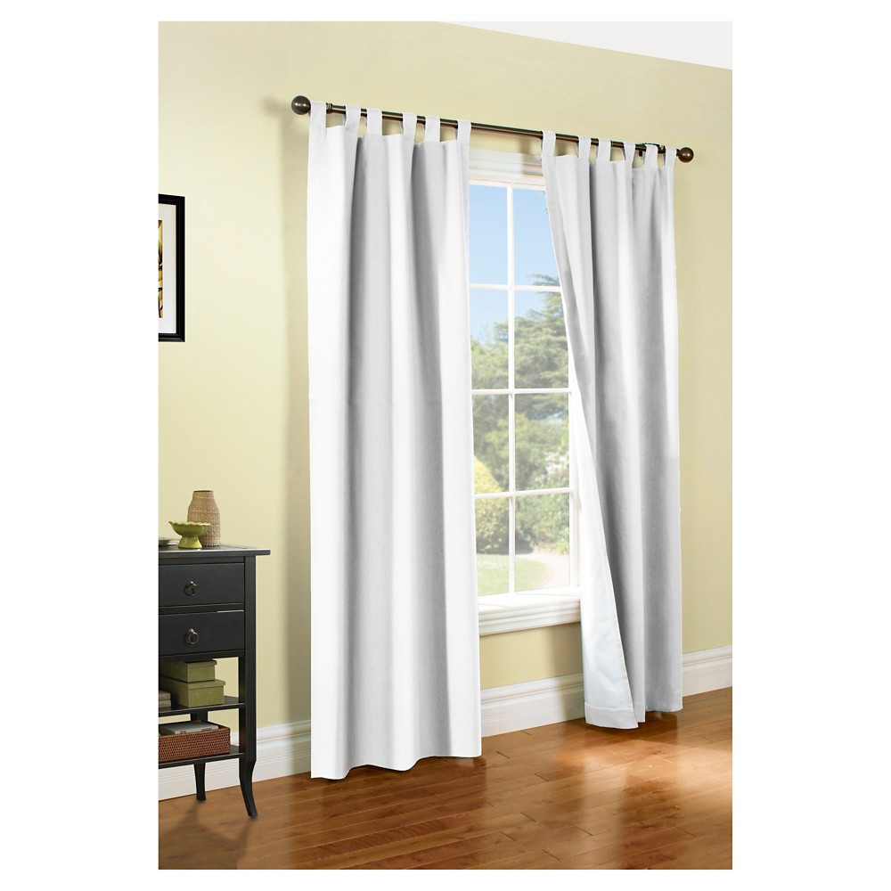 Thermalogic Weathermate Tab Top Double Width Curtain Panel - One Pair