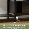 TOBILI TV Stand, 63 Inch TV Stand for 50"-75" TV, Entertainment Center with Power Outlets & Open Storage Shelves,Black - 4 of 4