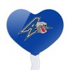 UNC Asheville Primary Logo Heart Love Cupcake Picks Toppers Decoration Set of 6 - 2 of 4