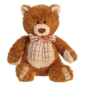 Aurora Bear 16" Brown Sugar Brown Stuffed Animal - 1 of 4