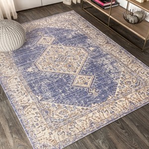Lila Modern  Medallion Area Rug  - JONATHAN Y - 1 of 4