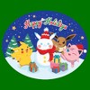 Men's Pokemon Christmas Happy Holidays Snowman T-Shirt - 2 of 4