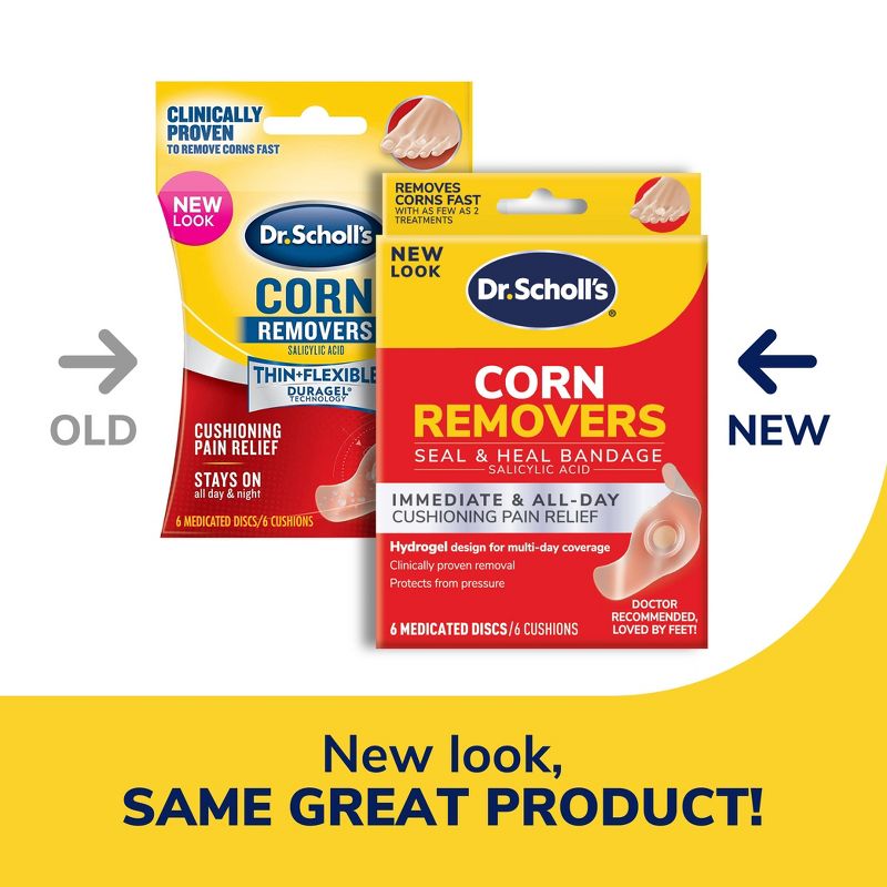 Dr. Scholl&#39;s  Corn Removers Seal &#38; Heal Bandage with Hydrogel Technology - 6ct, 4 of 12