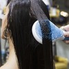Michel Mecier Wet and Dry Hair Detangler - Soft Bristles Hair Brush - Anti-Slip Handle for Healthy Hair - Thick and Curly Hair - Blue-White - 1 pc - 2 of 4
