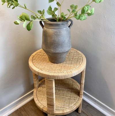 Target rattan best sale side table