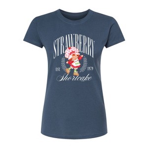Women's - Strawberry Shortcake - Collegiate Fitted Graphic T-Shirt - 1 of 2