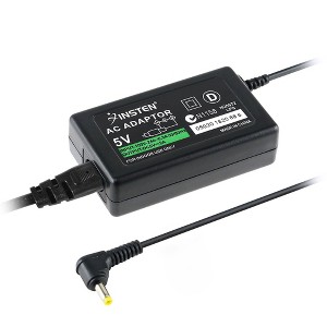 Insten Travel Charger AC Adapter Power Supply For Sony PSP PlayStation Portable 3000 2000 1000 - 1 of 4