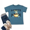 The Juniper Shop I'm Just Here For the Chicks Checkered Toddler Short Sleeve Tee - 3 of 4
