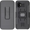 Nakedcellphone Rugged Case with Stand and Belt Clip Holster for Samsung Galaxy XCover 6 Pro Phone - 2 of 4