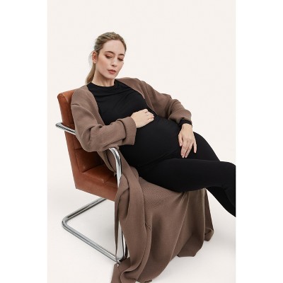 NOM Maternity Light Support Everyday Seamless Leggings - image 4