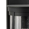 Progress Lighting Belden 1-Light Outdoor Wall Lantern in Black, Clear Seeded Glass, Wet Rated - 2 of 4