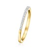 RS Pure by Ross-Simons 0.10 ct. t.w. Diamond Ring in 14kt Yellow Gold - 3 of 4