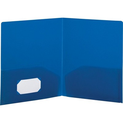 Storex Eco-Friendly Two-Pocket Folder 100% Recy 50133B25C