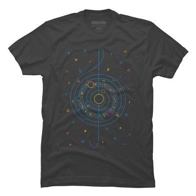 Men's Design By Humans Life in Music By lents T-Shirt
