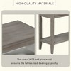 KIGFTSOD Contemporary 3-Drawer Console Table with 1 Shelf, Entrance Table for Entryway, Hallway, Living Room, Foyer, Corridor - 4 of 4