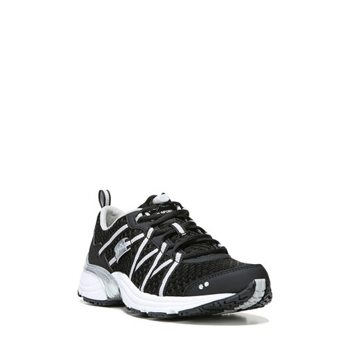 Ryka Womens Hydro Sport Water Shoe Black/silver/grey Fabric 10.5 M