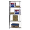 Shelving.com Chrome Wire Shelving with 5 Tier Shelves - - 3 of 4