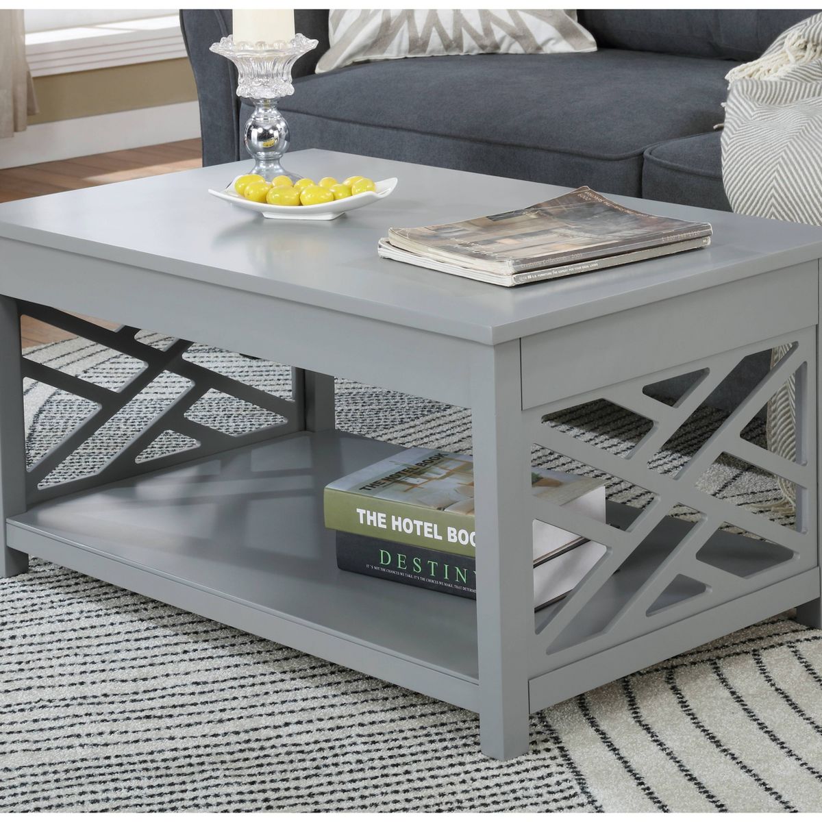 36" Middlebury Wood Coffee Table - Alaterre Furniture - thumbnail 6